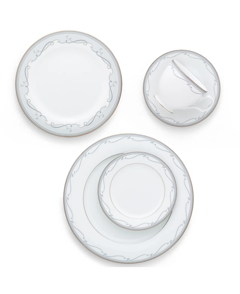 Noritake Satin Flourish 5 Piece Place Setting