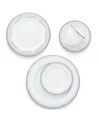 Noritake Satin Flourish 5 Piece Place Setting