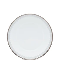 Noritake Silver Colonnade 4 Piece Soup Bowl Set, Service for 4