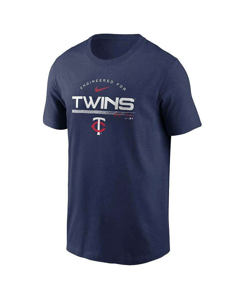 Men's Nike Navy Minnesota Twins Team Engineered Performance T-shirt