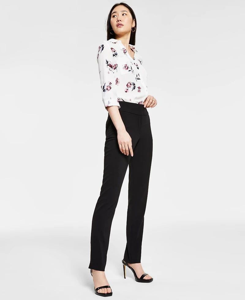 Bcx Juniors' Straight-Leg Trouser Pants