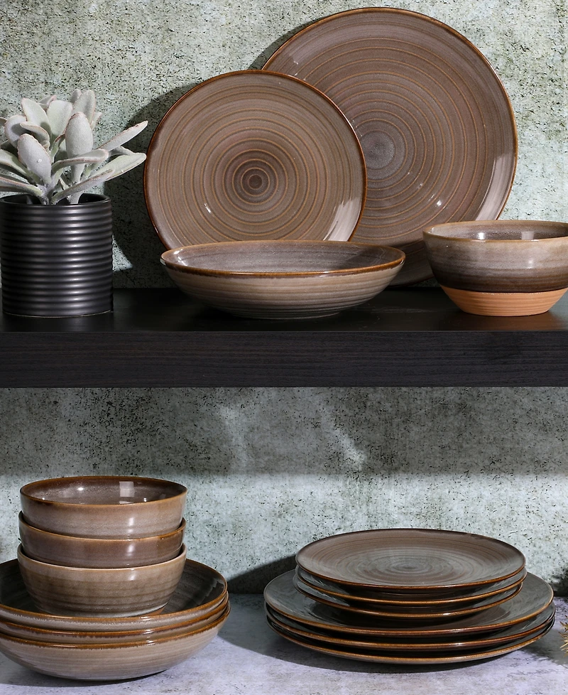 Gibson Elite Dreamweaver 16 Pc. Dinnerware Set, Service for 4