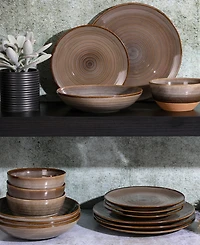 Gibson Elite Dreamweaver 16 Pc. Dinnerware Set, Service for 4