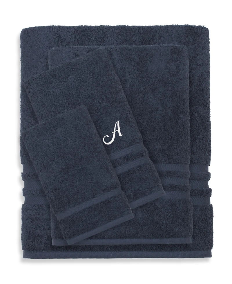 Linum Home Turkish Cotton Personalized Denzi -Pc. Bath Towel Set