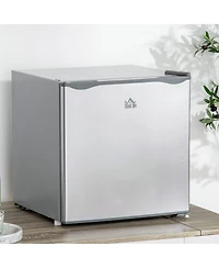 Homcom 1.1Cu.Ft Mini Freezer with Reversible Door for Home Office