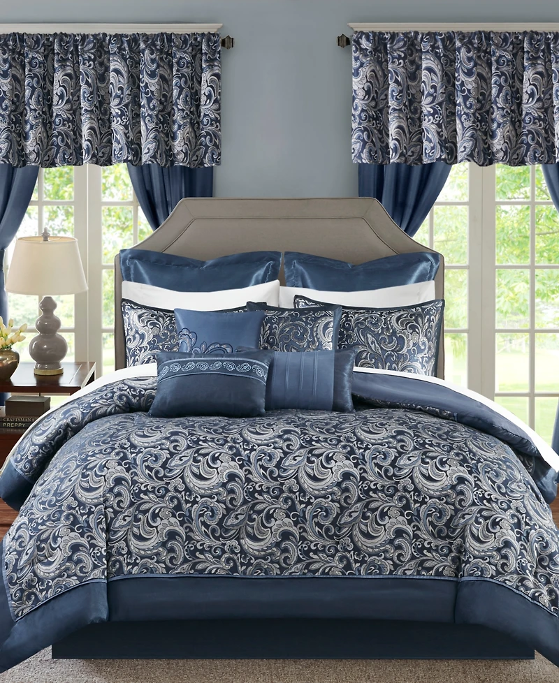 Madison Park Essentials Brystol 24-Pc. Room-in-a-Bag