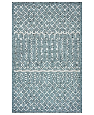 Closeout! Lr Home Sunny SUNSH81247 7'9" x 9'9" Outdoor Area Rug