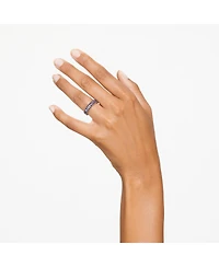 Swarovski Crystal Baguette Cut Matrix Ring