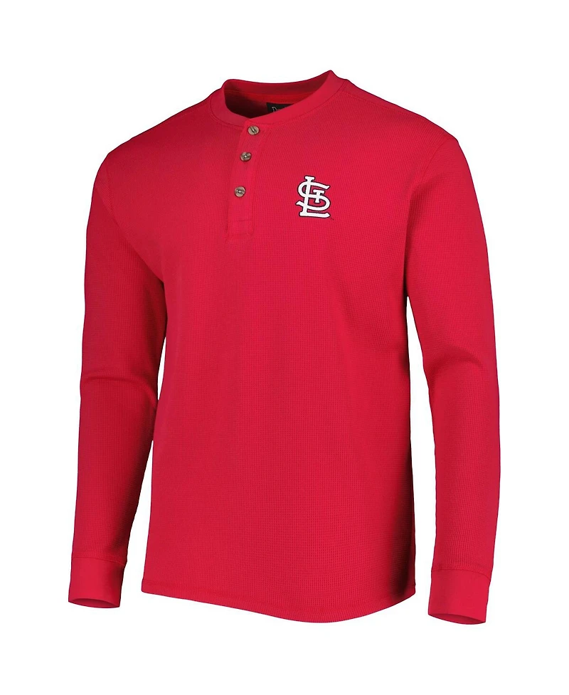 Men's Dunbrooke St. Louis Cardinals Red Maverick Long Sleeve T-shirt