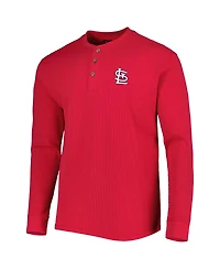 Men's Dunbrooke St. Louis Cardinals Red Maverick Long Sleeve T-shirt