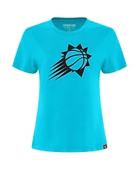 Women's Sportiqe Turquoise Phoenix Suns 2022/23 City Edition Arcadia Elevated T-shirt