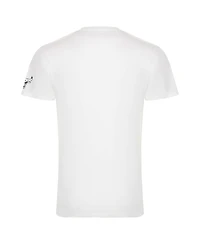 Men's and Women's Sportiqe White Chicago Bulls 1966 Collection Bingham T-shirt