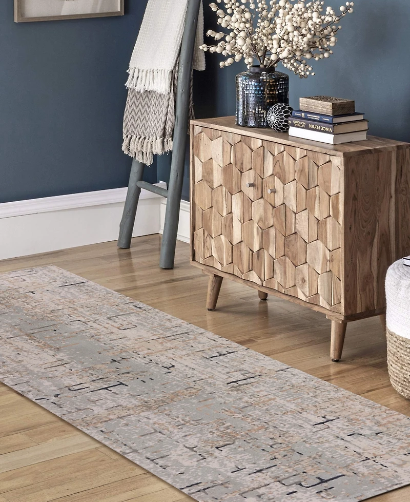 Lr Home Idris Imagi-519 2'2" x 7'7" Runner Area Rug