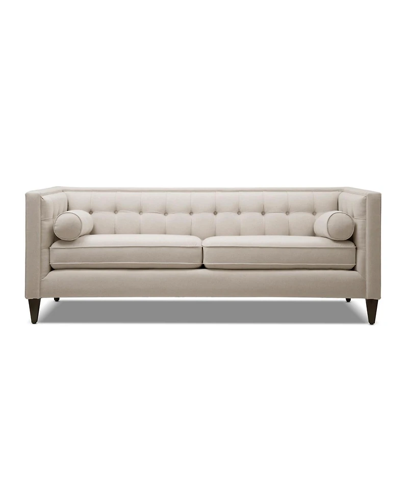 Jack 84" Modern Tuxedo Tufted Sofa