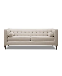 Jack 84" Modern Tuxedo Tufted Sofa
