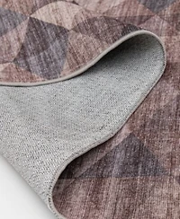 Mink Home Velvet Touch Washable Mar 001 Area Rug Collection