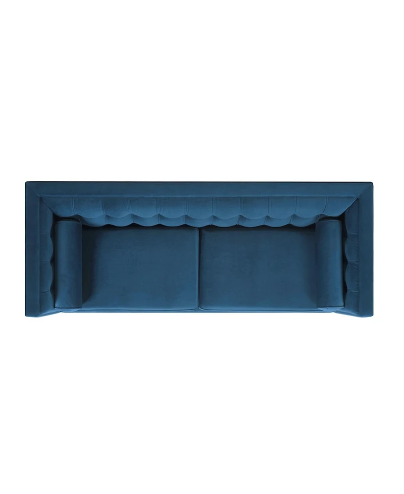 Jennifer Taylor Home Jack 84" Modern Tuxedo Tufted Sofa