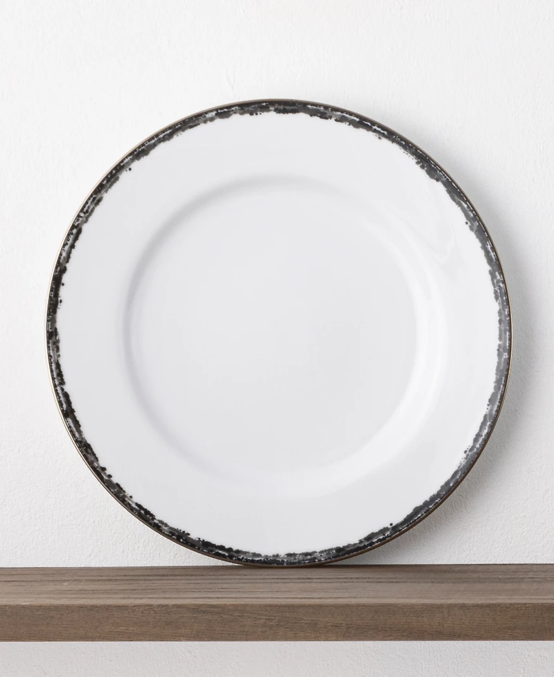 Noritake Rill Set of 4 Dinner Plates, Service for