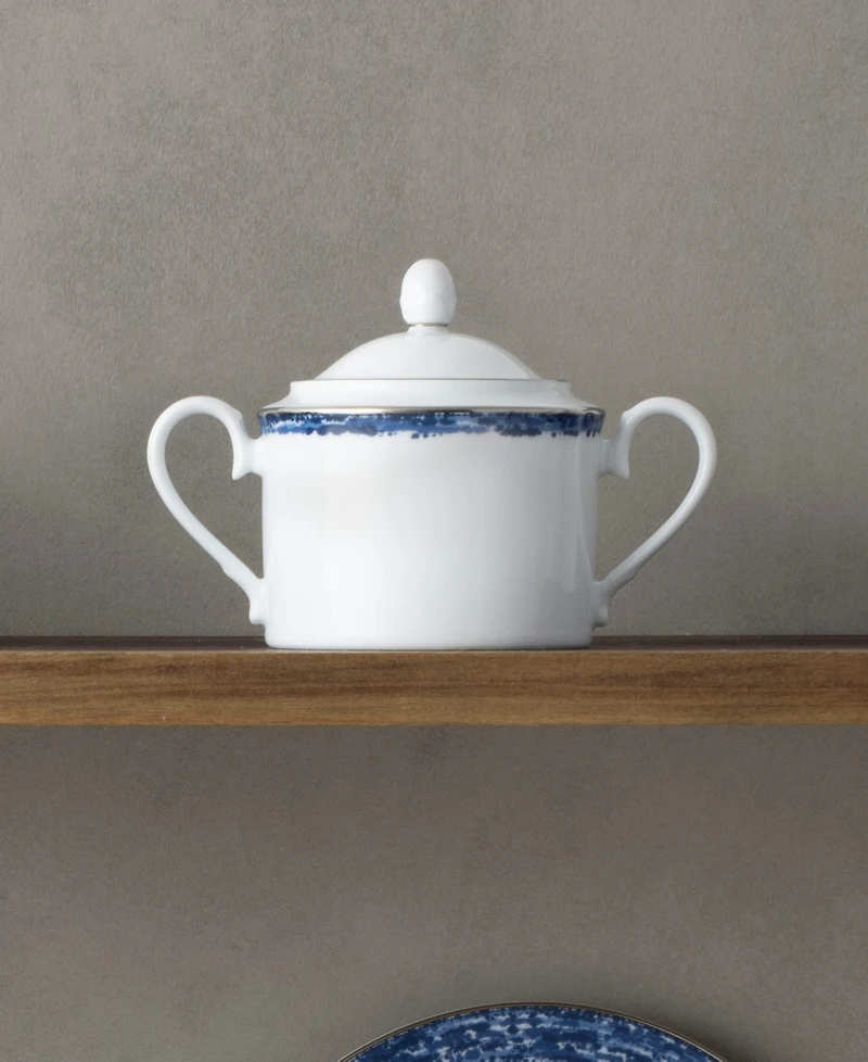Noritake Rill Sugar and Creamer