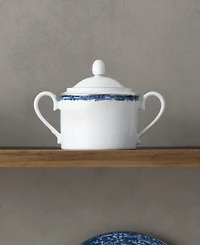 Noritake Rill Sugar and Creamer
