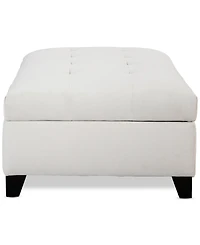 Closeout! Kallison 53" Fabric Storage Ottoman, Created for Macy's