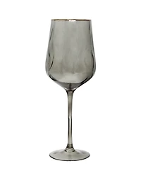 Gray Water Glasses, Set of 6