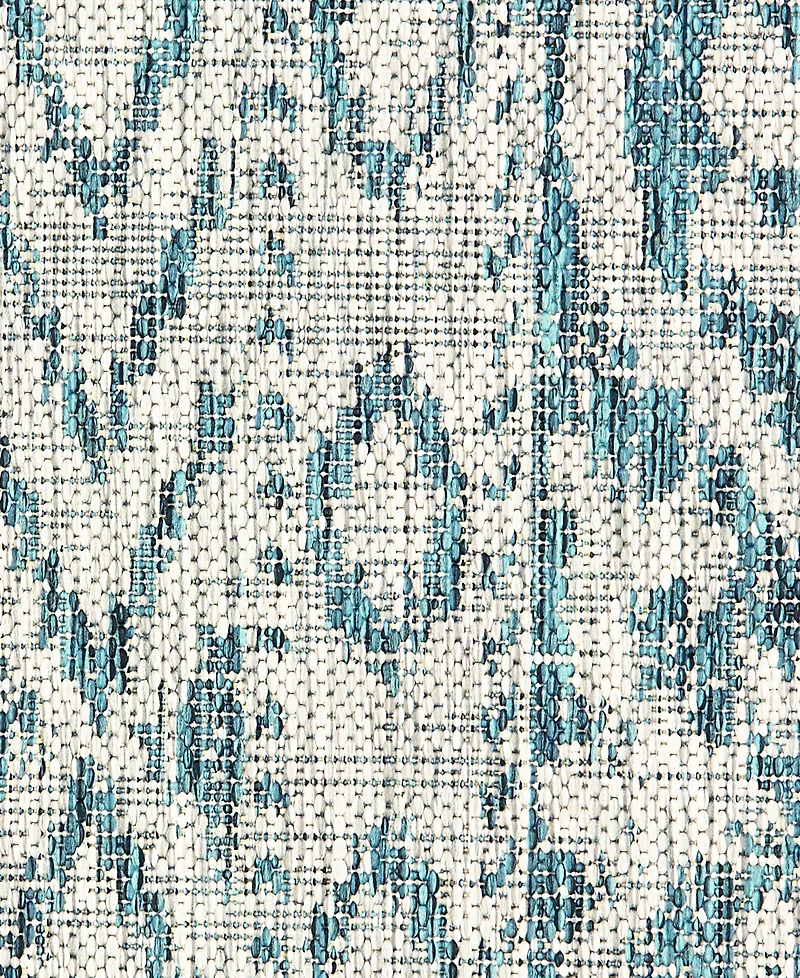 Closeout! Lr Home Sunny SUNSH81242 5' x 8' Outdoor Area Rug