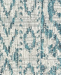 Closeout! Lr Home Sunny SUNSH81242 5' x 8' Outdoor Area Rug