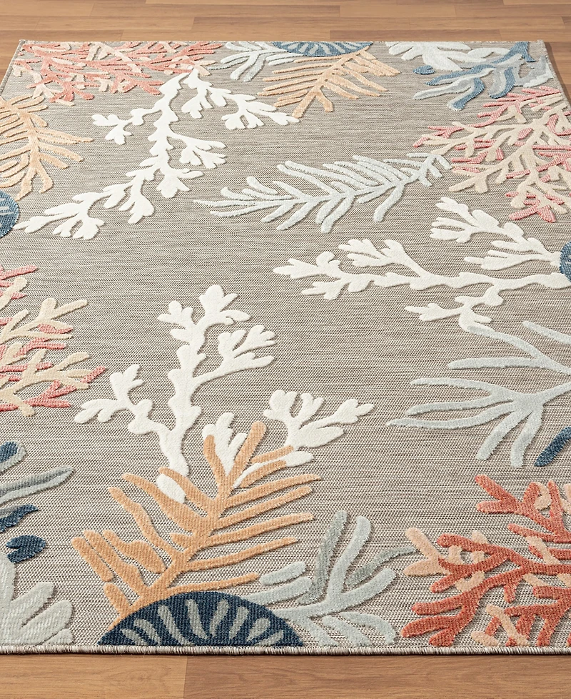 Lr Home Vance-10B 7'9" x 9'9" Outdoor Area Rug