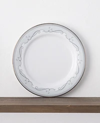 Noritake Satin Flourish 4 Piece Salad Plate Set, Service for 4