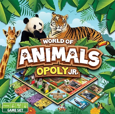World of Animals Opoly Junior