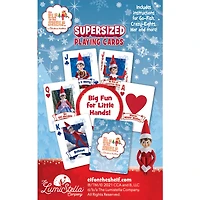 Masterpieces Elf on the Shelf - Supersized Travel Playing Cards