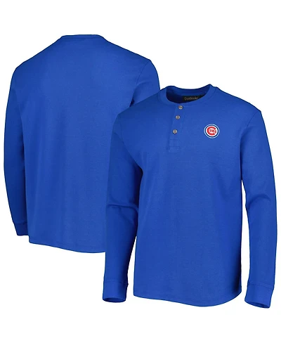 Men's Dunbrooke Chicago Cubs Royal Maverick Long Sleeve T-shirt