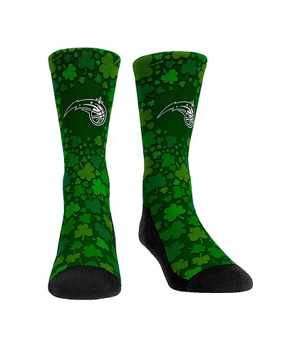 Men's and Women's Rock 'Em Socks Orlando Magic St. Patty's Day Shamrock Crew Socks