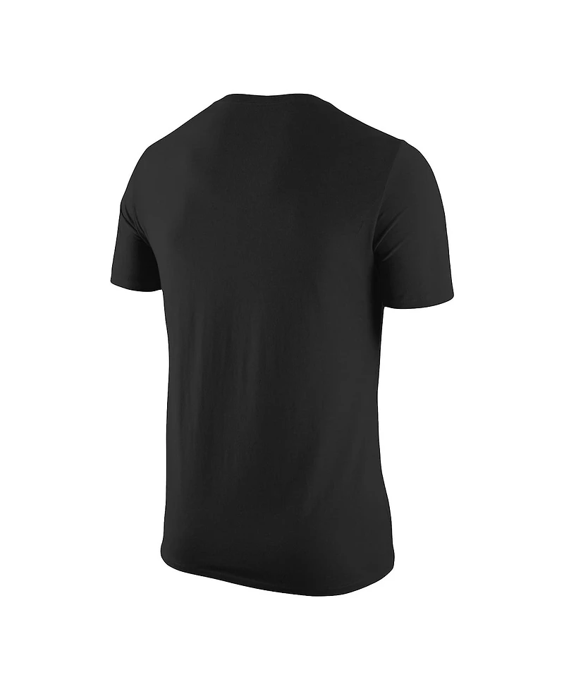 Men's Nike Black Oregon Ducks Basketball Logo T-shirt