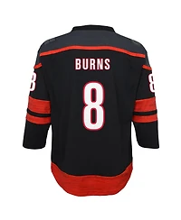 Big Boys and Girls Brent Burns Black Carolina Hurricanes Replica Player Jersey