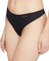 Calvin Klein Women's Invisibles 3-Pack Thong Underwear QD3558