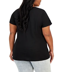 Hybrid Apparel Trendy Plus Barbie Graphic-Print T-Shirt