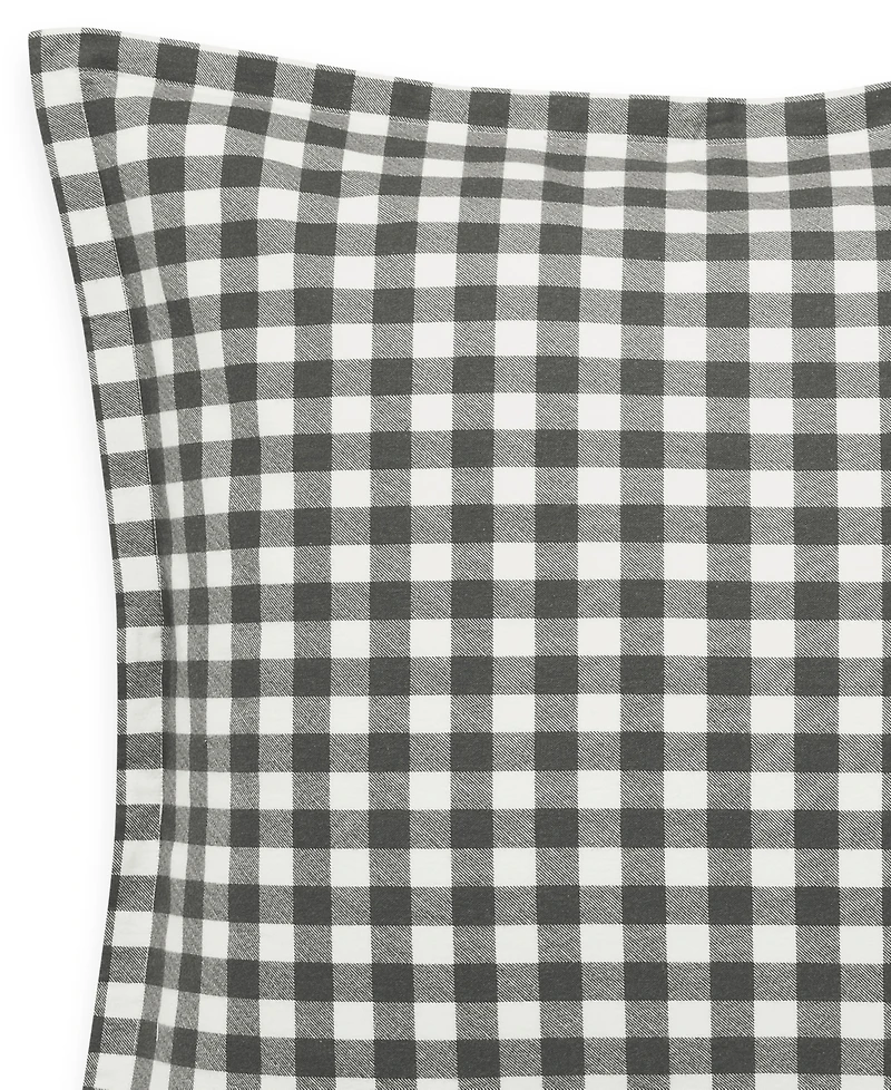 Eddie Bauer Kingston Plaid Cotton European Sham Pair