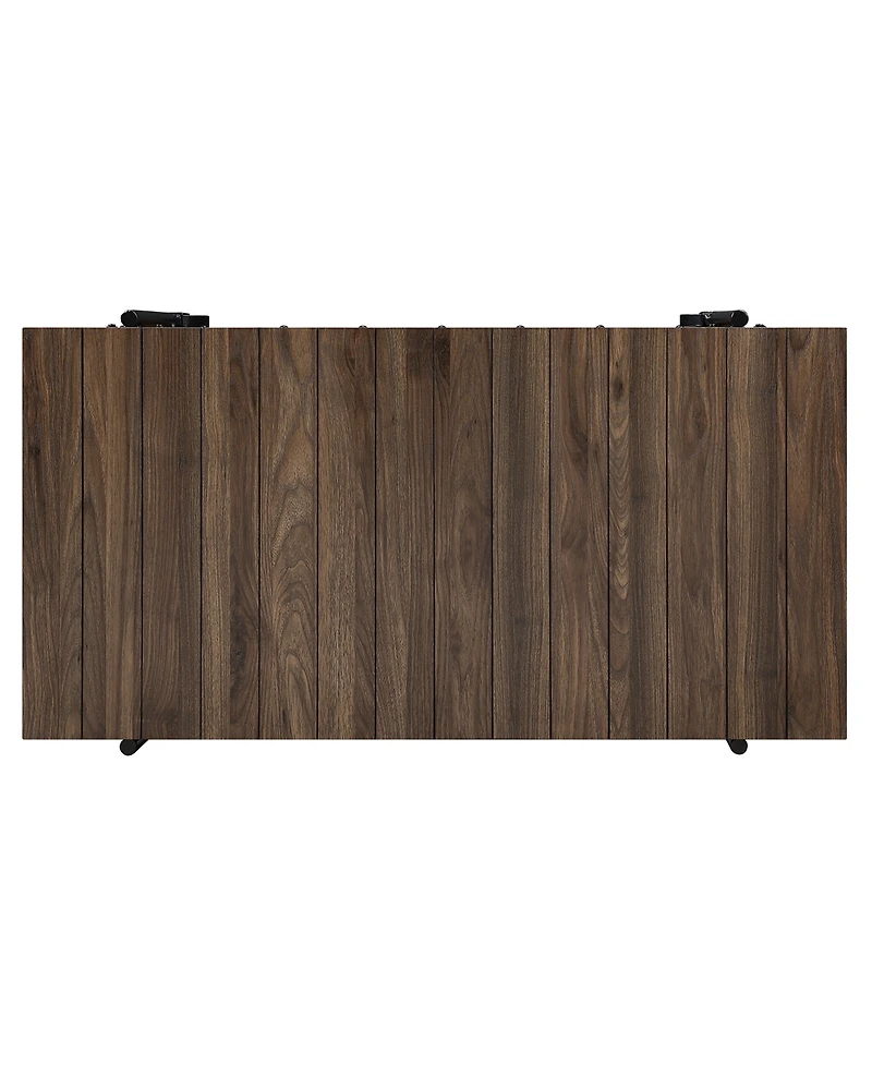 Furniture of America Luther 18" Steel Rectangle Coffee Table