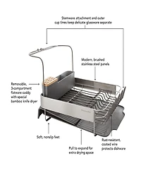 KitchenAid Full Size Expandable Dish Drying Rack