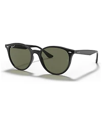 Ray-Ban Unisex Polarized Low Bridge Fit Sunglasses, RB4305F 53