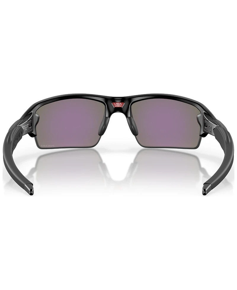 Oakley Men's Polarized Low Bridge Fit Sunglasses, OO9271 Flak 2.0 61