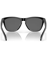 Oakley Men's Low Bridge Fit Polarized Sunglasses, OO9245 Frogskins 54