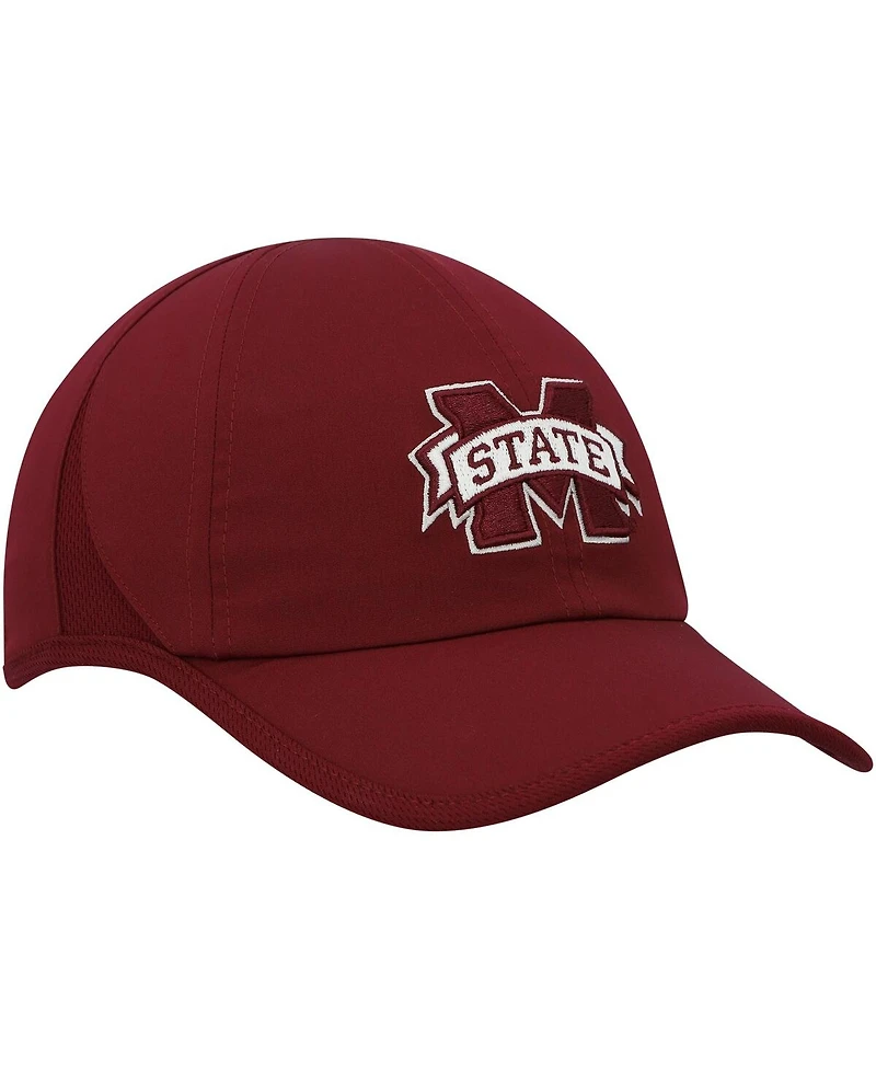 Men's adidas Maroon Mississippi State Bulldogs Superlite Aeroready Adjustable Hat