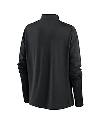 Women's Nike Black Chicago White Sox Pacer Quarter-Zip Top