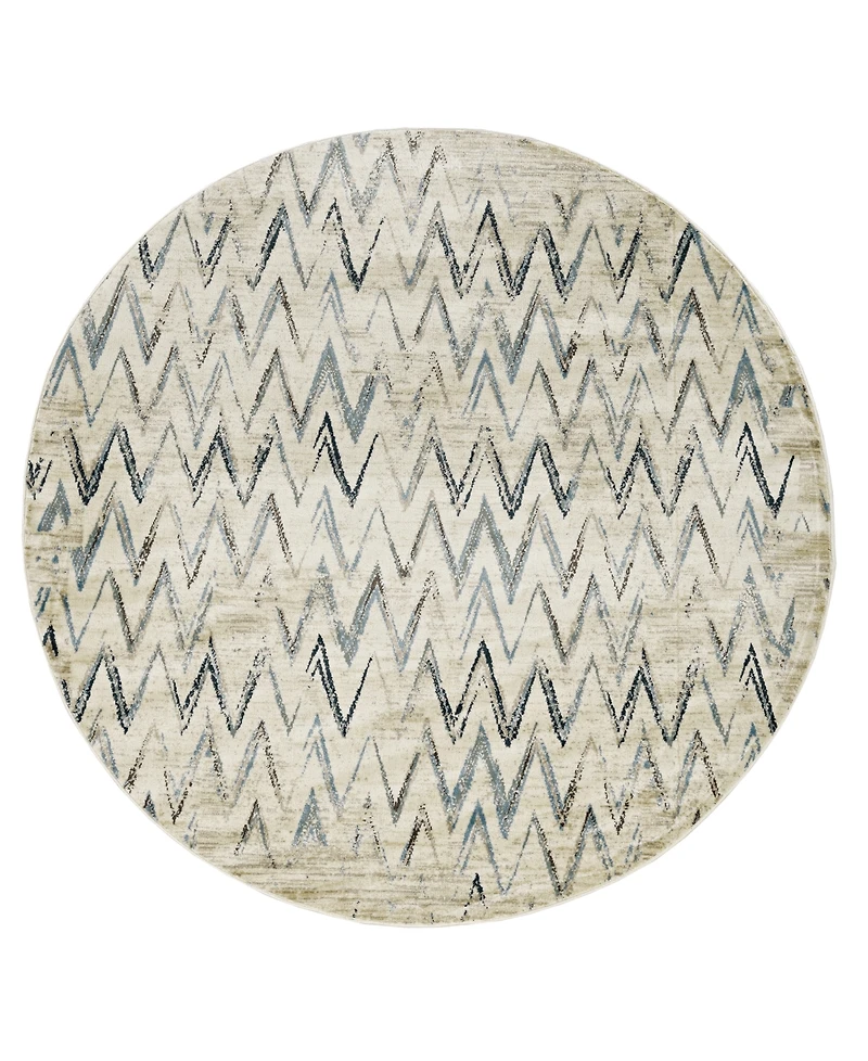 Kas Heritage 9364 7'7" x 7'7" Round Area Rug