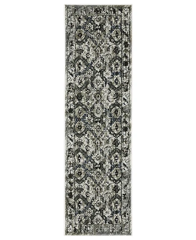 Oriental Weavers Gemini 1003E 2'3" x 7'6" Runner Area Rug
