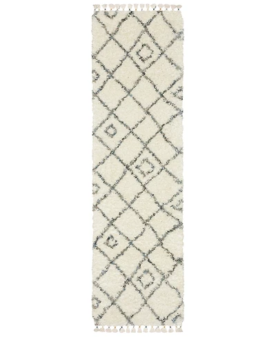 Oriental Weavers Axis AX03A 2'3" x 7'6" Runner Area Rug