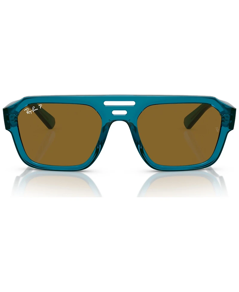 Ray-Ban Unisex Polarized Sunglasses, Corrigan